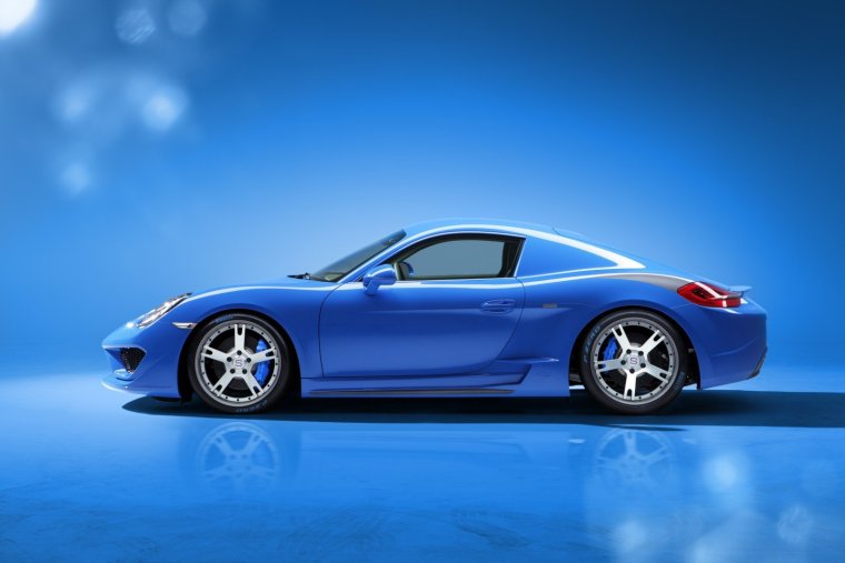 Автомобиль вид сбоку