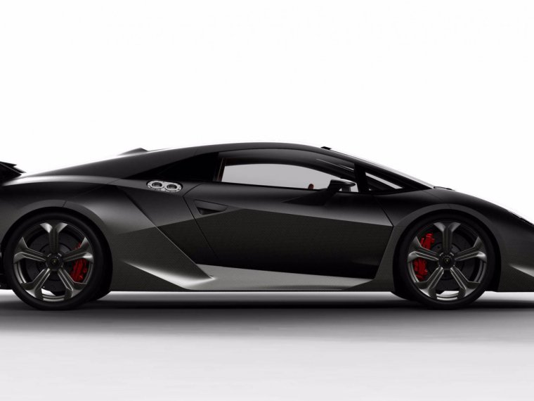 Ламборгини Сесто элементо черный