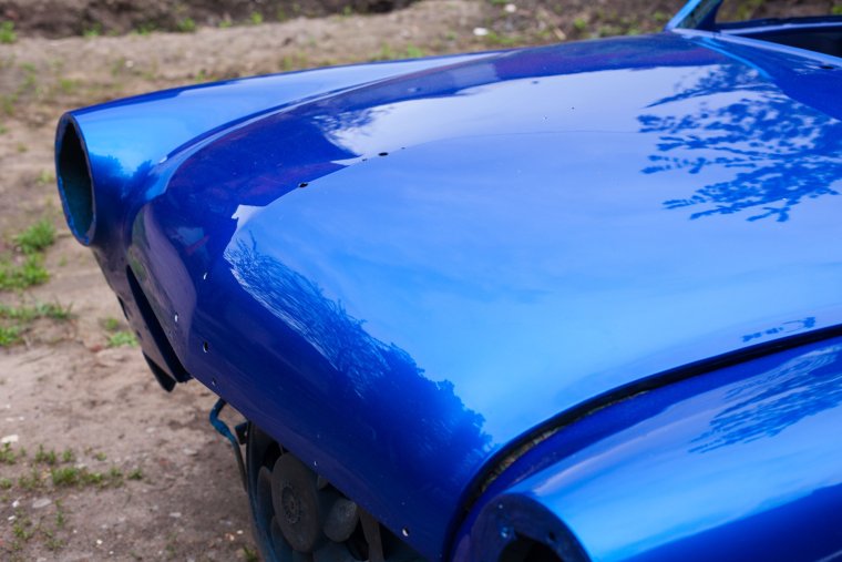 Покраска крыла автомобиля