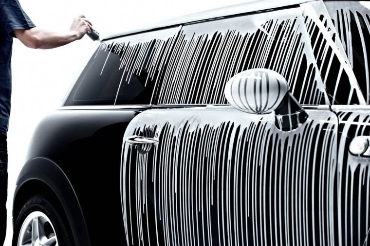 Плохая покраска авто