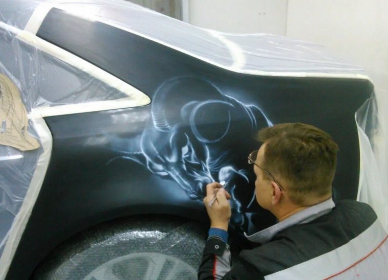 Окраска автомобиля