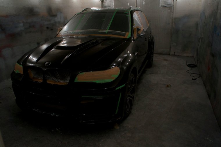 Покраска царапин на автомобиле