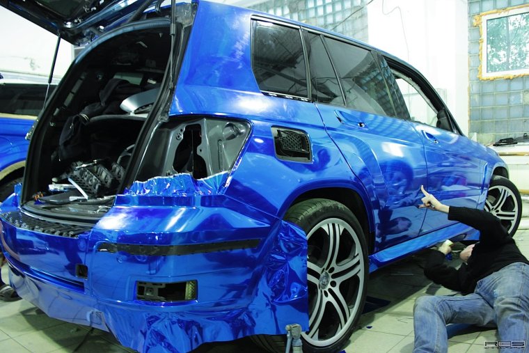 Автотюнинг покраска