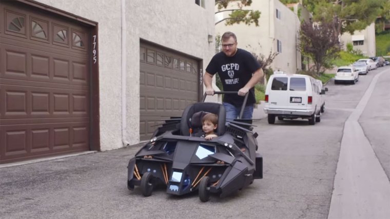 Брутальная коляска для мальчика