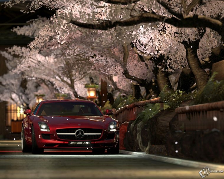 Машина на природе