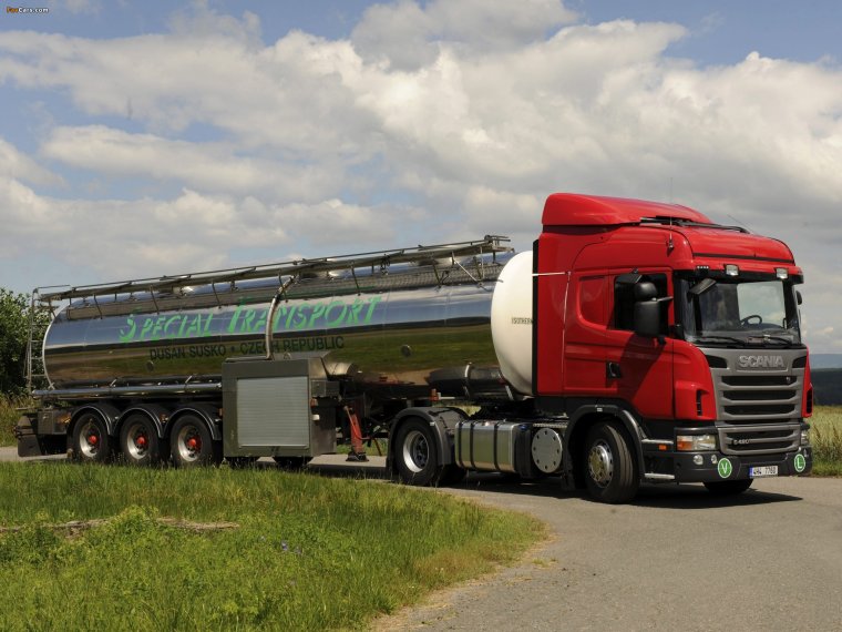 Скания g420 с прицепом