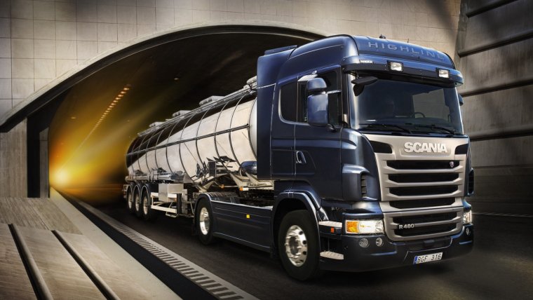 Грузовик фургон Скания