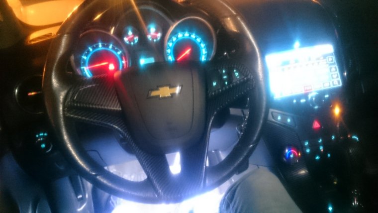 Цвета подсветки кнопок руля Cruze