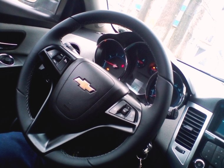 Руль алькантара Шевроле Круз