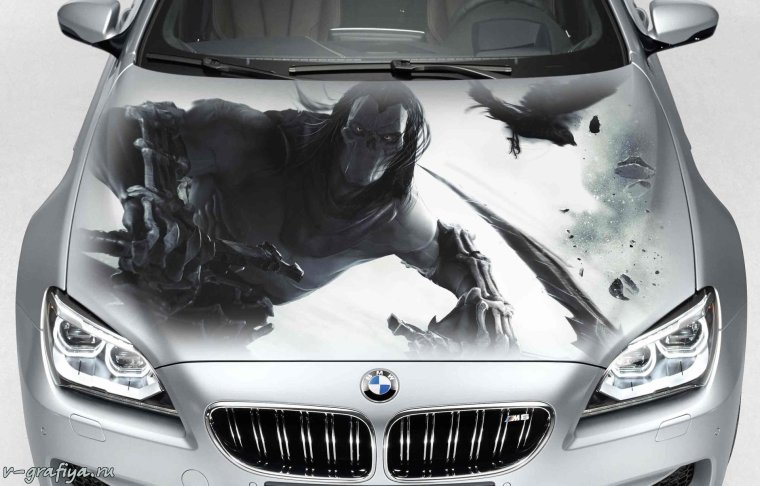 Винилография на капот