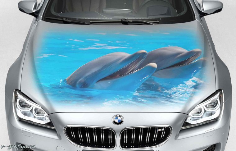 Винилография на капот