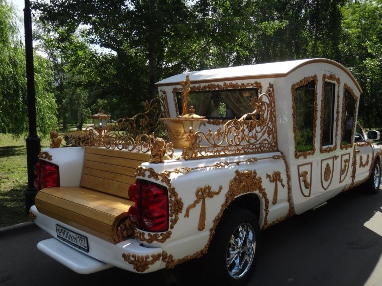 Свадебный лимузин карета
