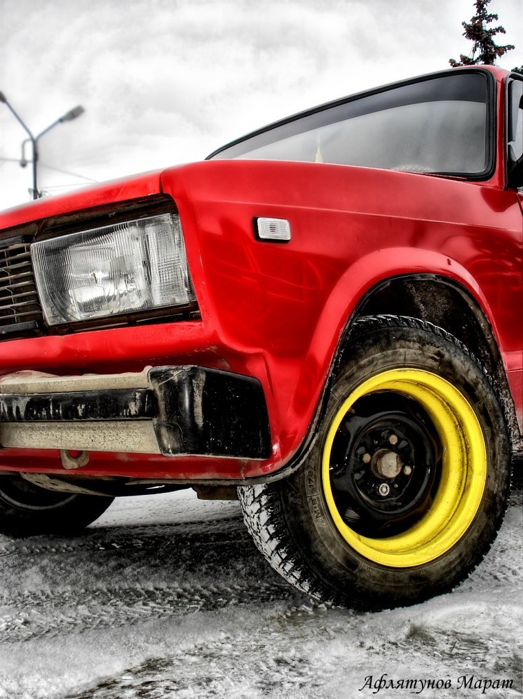 ВАЗ 2105 широкие колеса