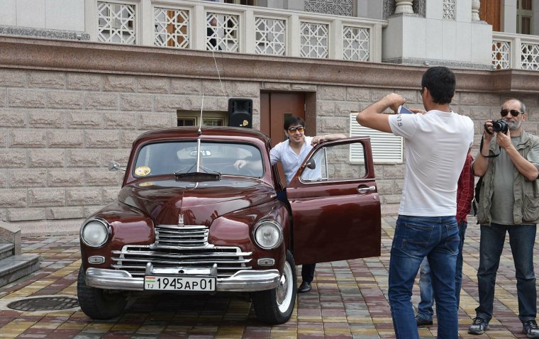 Советские машины в Таджикистане