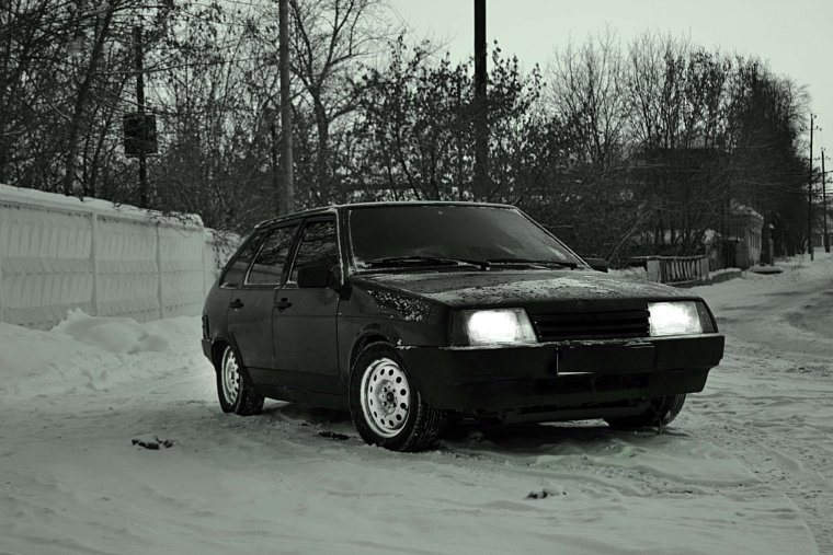 ВАЗ 2109 пацанская черная