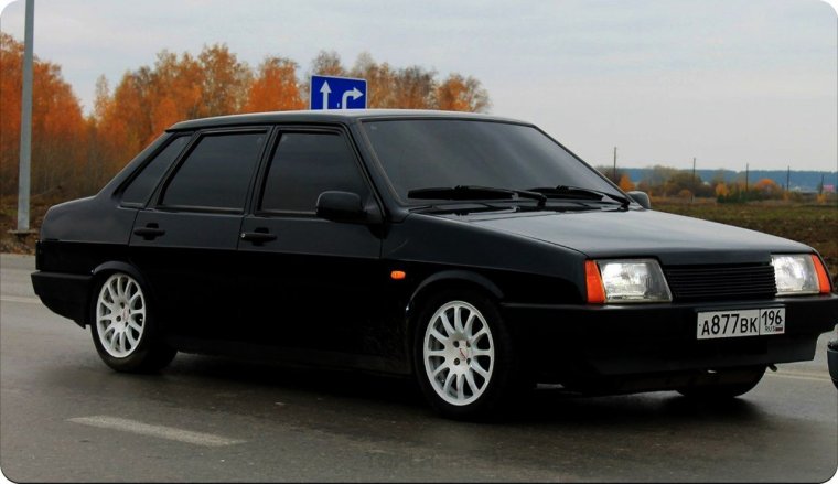 ВАЗ 2199 черная