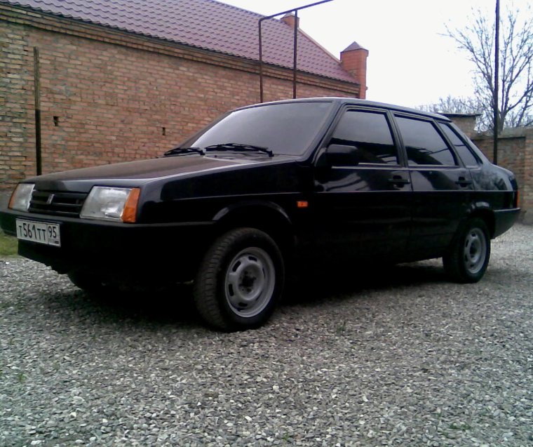 Лада 2109 черная