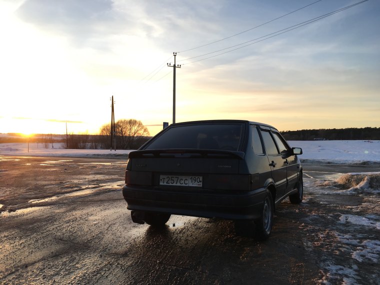 ВАЗ 2114 опер закат