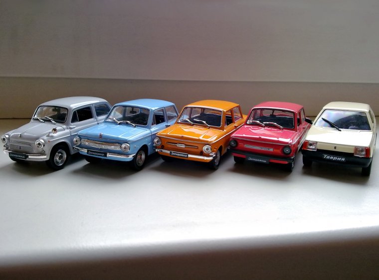 Советские модели машинок