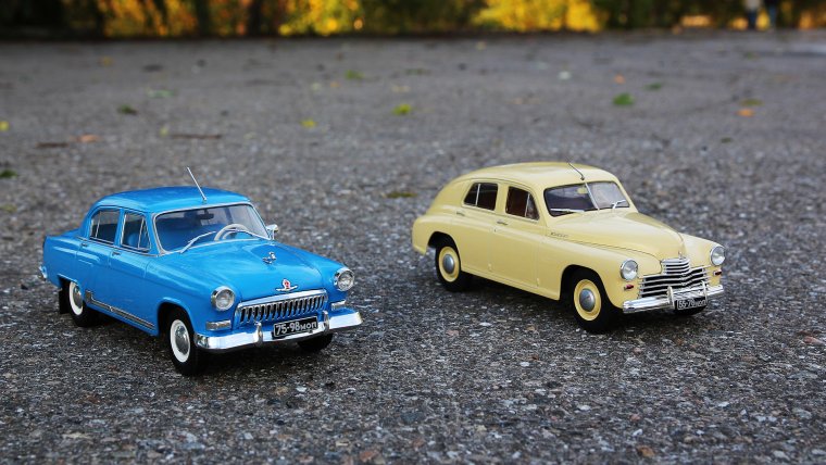 Коллекция масштабных моделей автомобилей