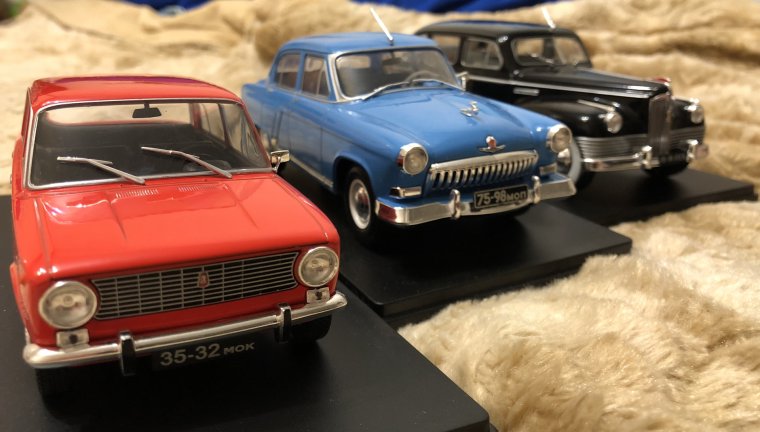 Ашет коллекция легендарные советские автомобили