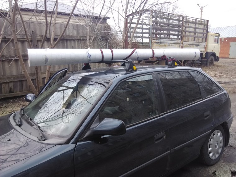 Crown 150 бокс на крышу