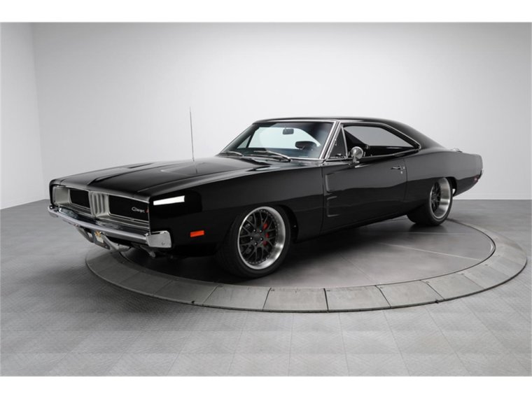Dodge Charger 1969 черный