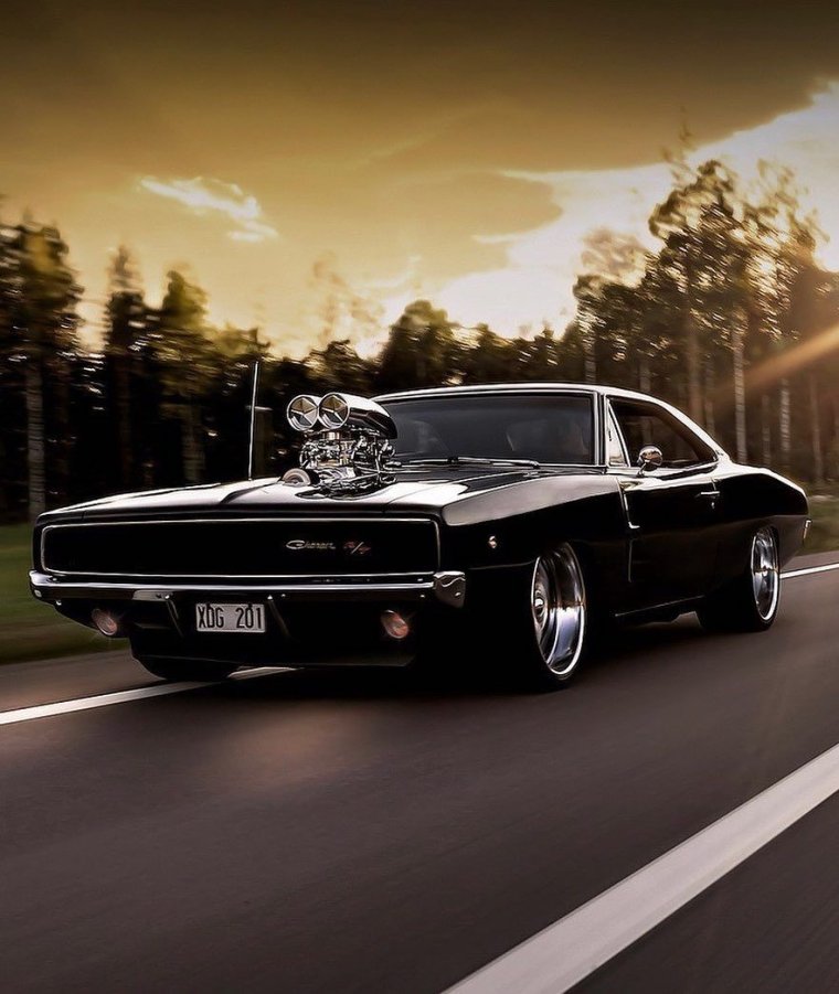 Машина Додж Чарджер 1970