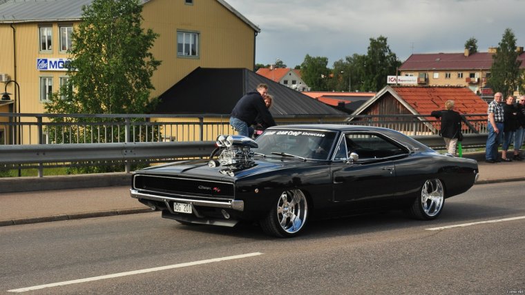 Dodge Charger 1969 суперчарджер