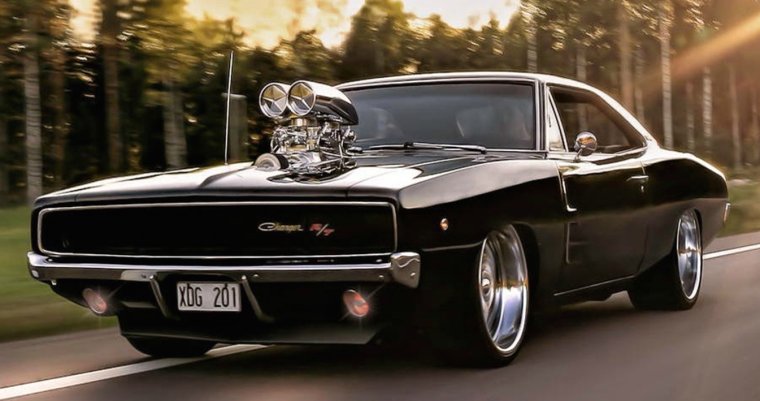 Додж Чарджер с нагнетателем