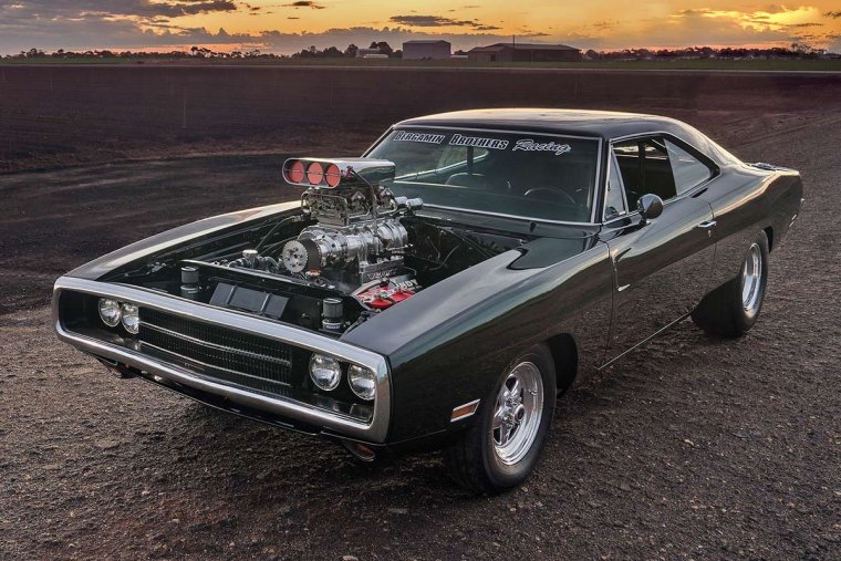 Dodge Charger 1970 с суперчарджером