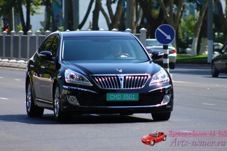 Номер машины Узбекистана