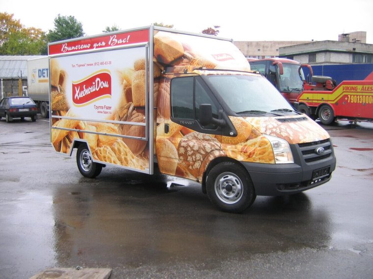 Газель для развозки хлеба