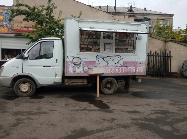 Фургон для развоза хлеба