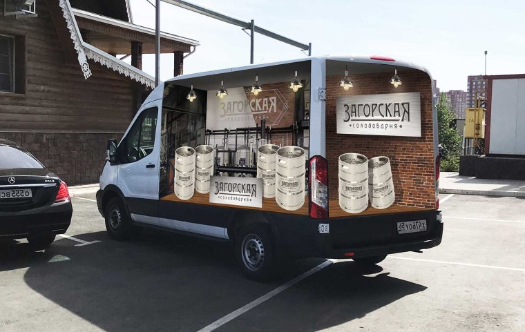 Реклама на хлебных машинах