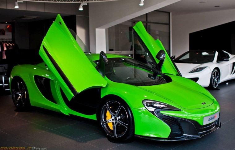 MCLAREN p1 салатовая