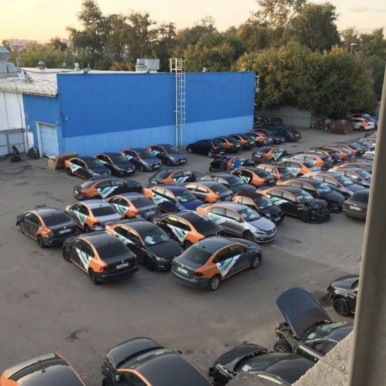 Каршеринг стоянка