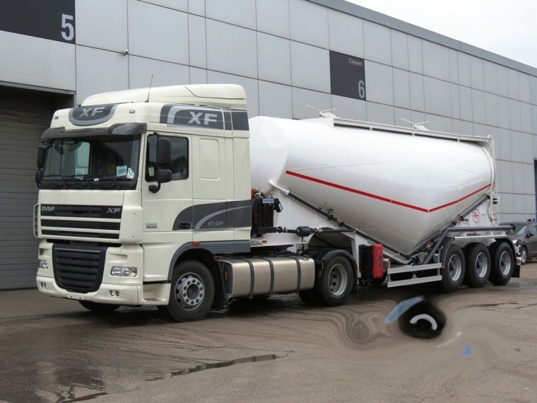 ЗИЛ седельный тягач цементовоз