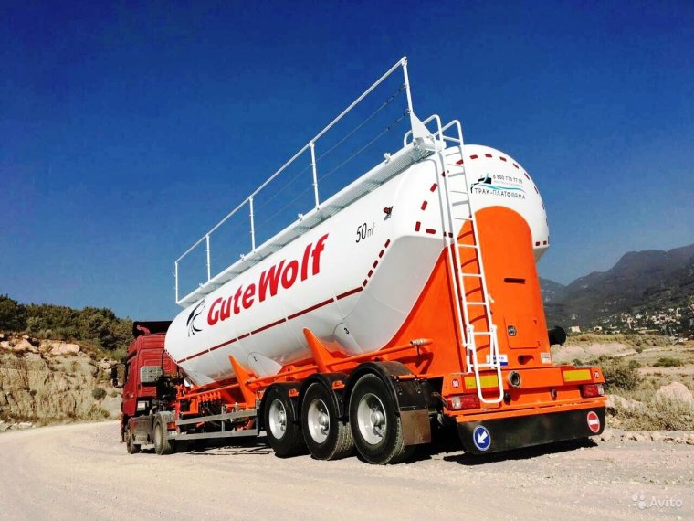 Полуприцеп цистерна 4х осная