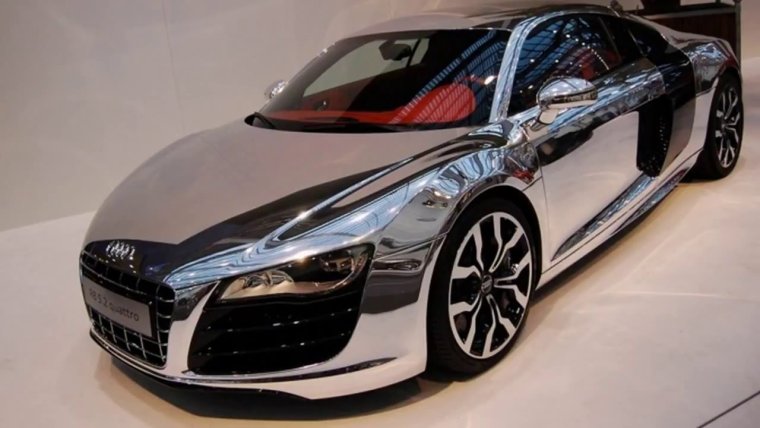 Хромированная машина