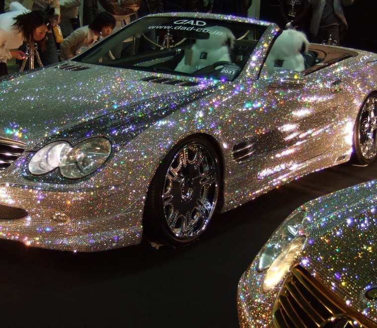 Мерседес Кристалл сваровский