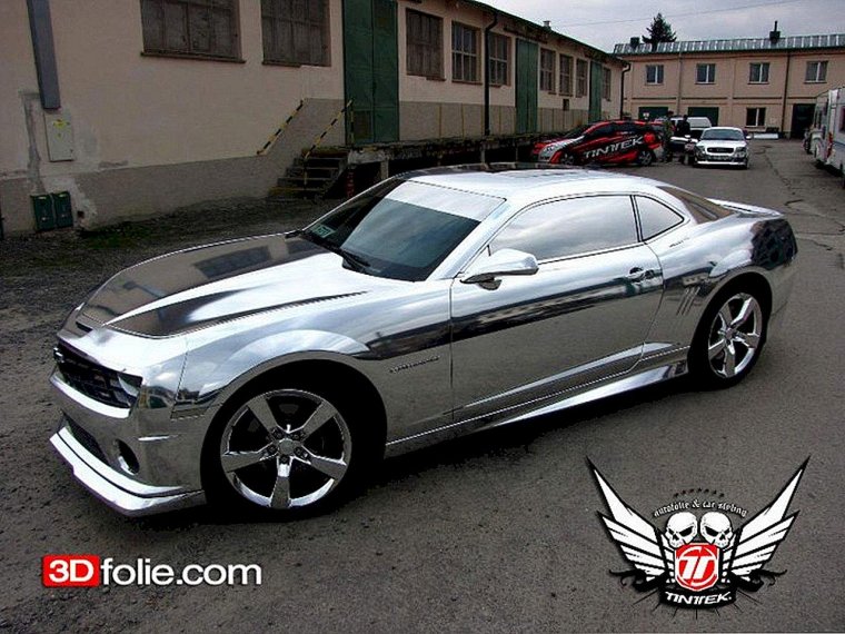 Chevrolet Camaro 2011 хром плёнка