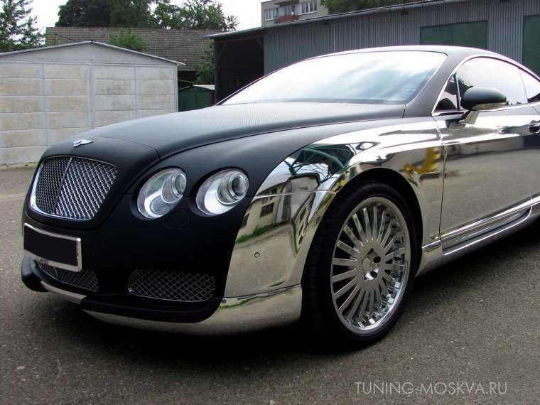 Бентли Континенталь хром