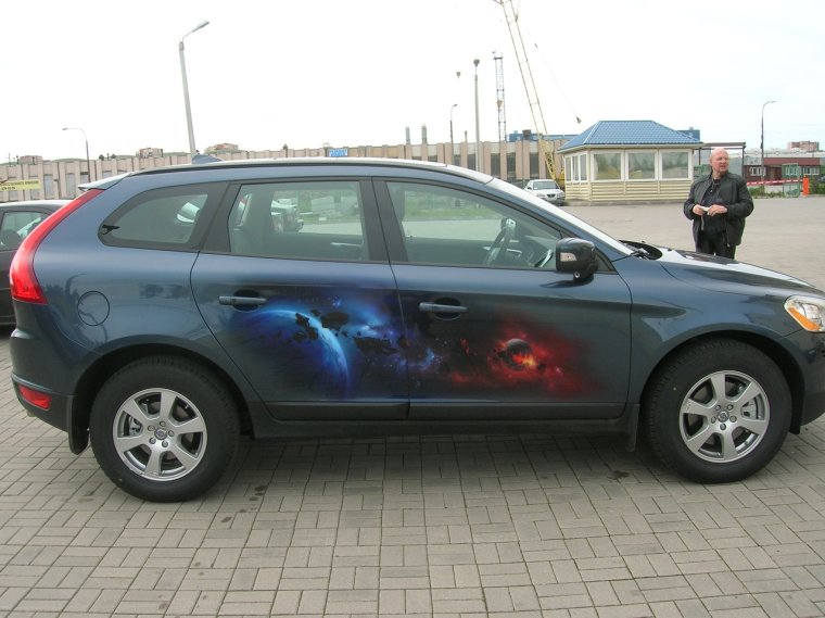 Аэрография на хэтчбек