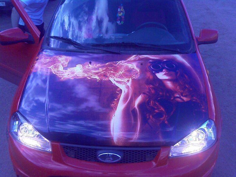 Аэрография Лексус РХ 350 2010