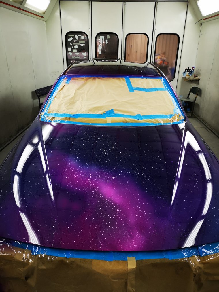 Краска для автомобиля космос