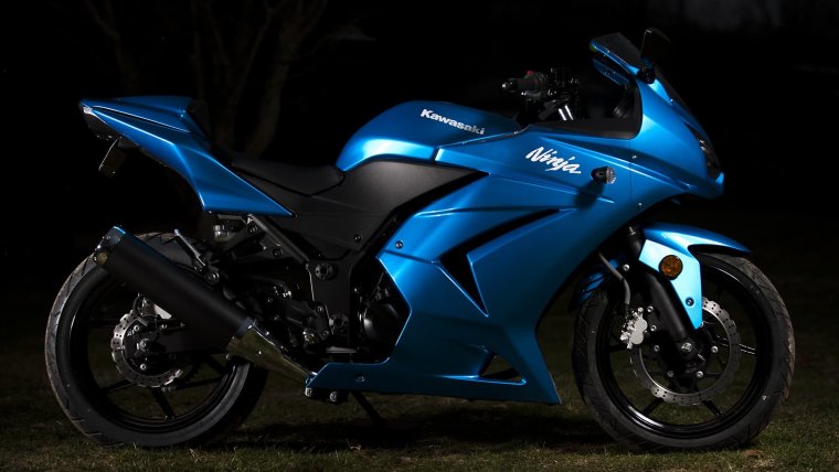 Kawasaki Ninja 250r Blue