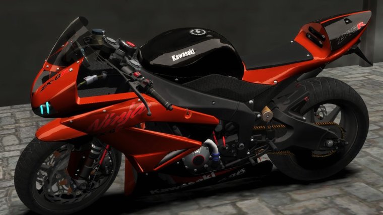 Мотоцикл zx6r 95