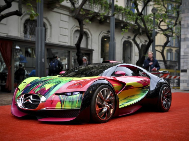 Разноцветные Тачки