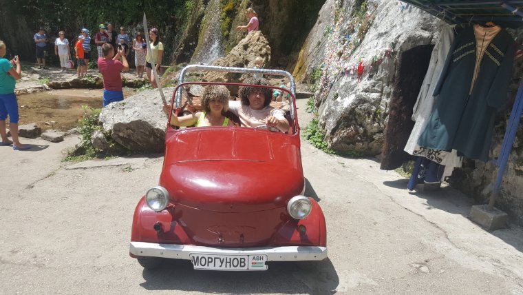 Моргунов в машине